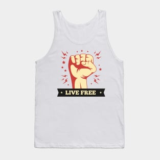 live free or die Tank Top